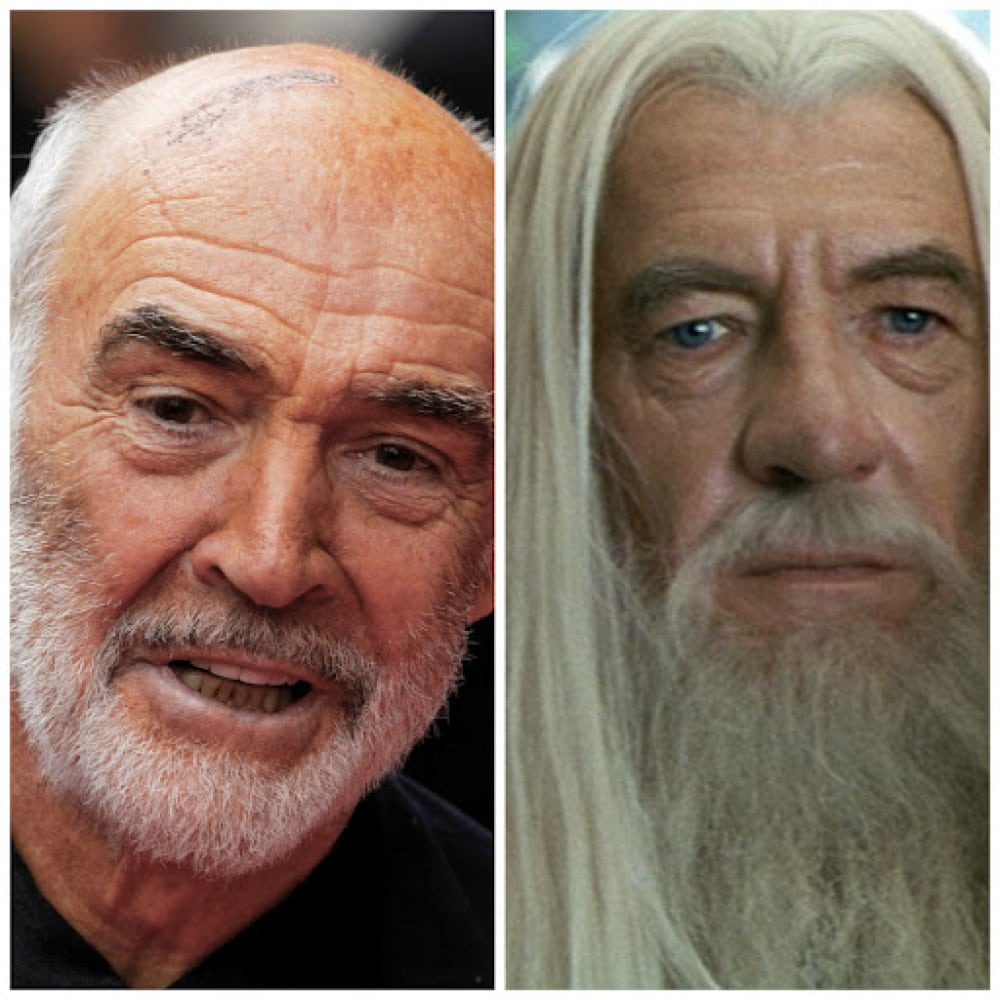 Sean Connery: Gandalf, Lord of the Rings