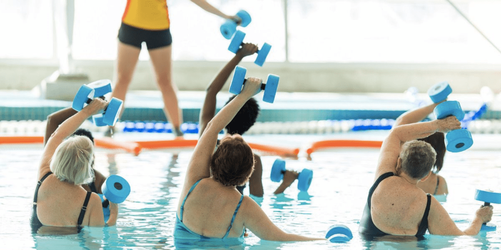 These 5 Water Aerobics Exercises Help Improve Your Heart’s Health